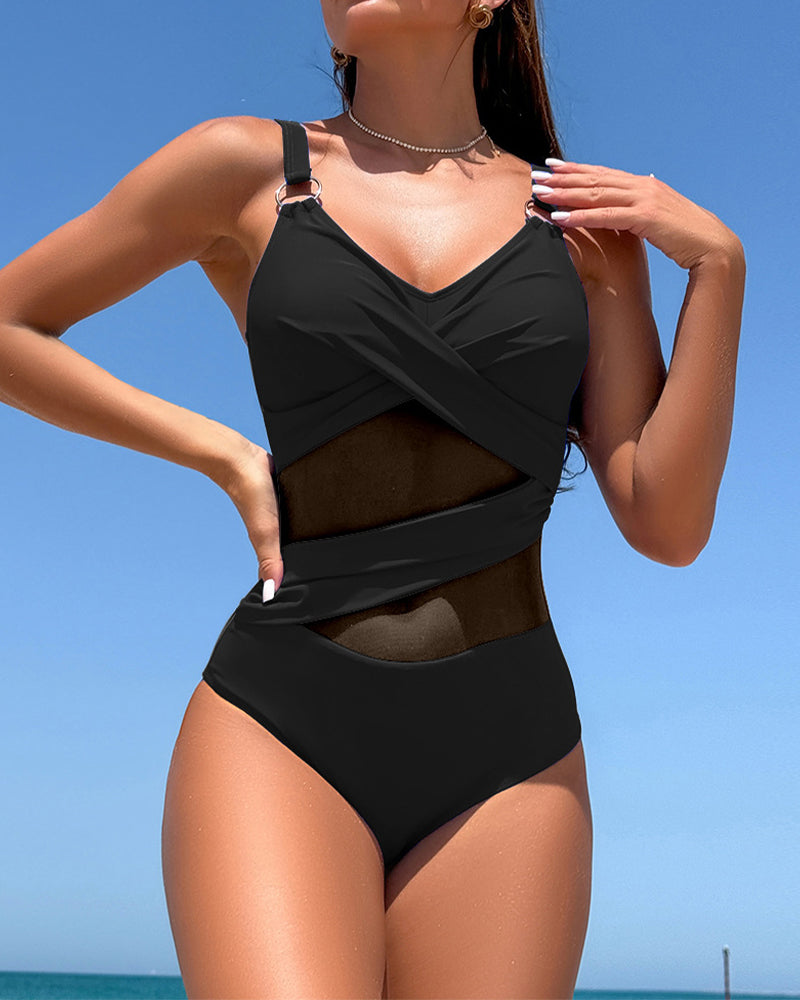 Roda - Sheer Elegance Swimsuit