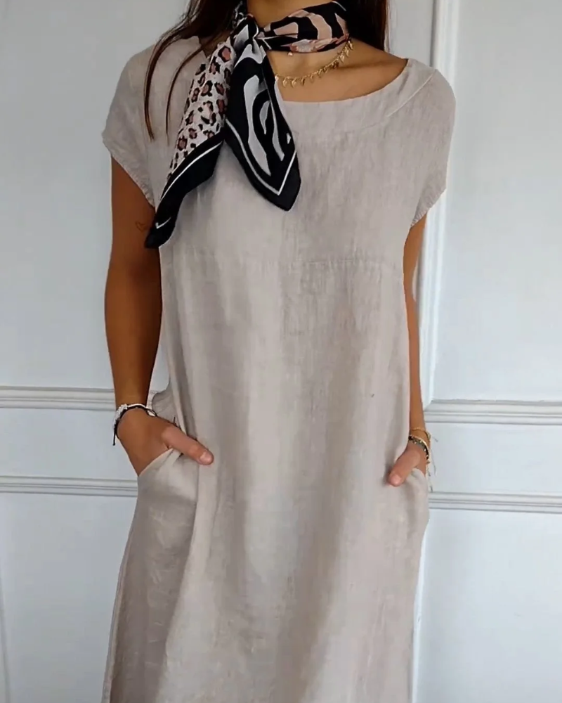 BERAWA - COMFORTABLE COTTON DRESS