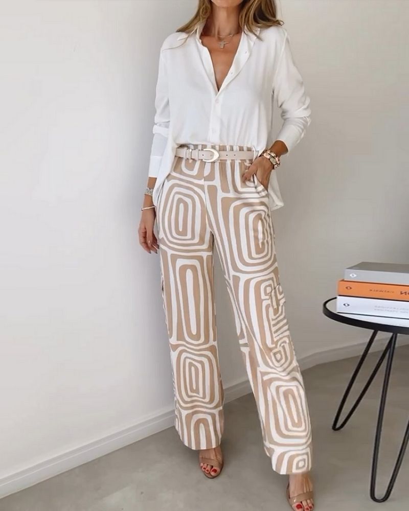 CANDELA - 2 PIECE SET SHIRT AND PANTS