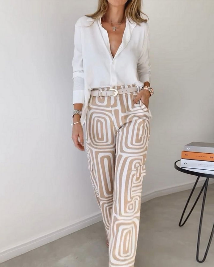 CANDELA - 2 PIECE SET SHIRT AND PANTS