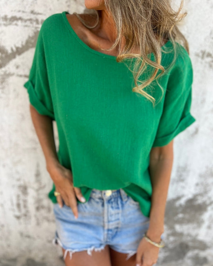 VERONA - BOHO LOOSE TOP