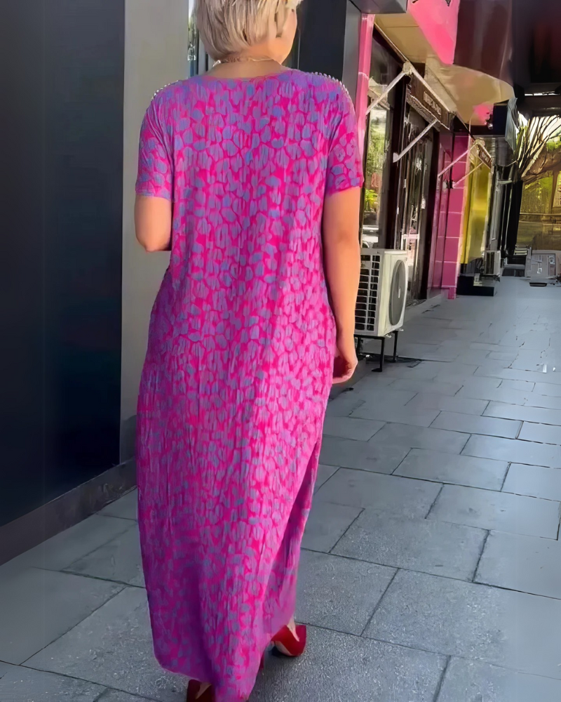 MONTI - ELEGANT PRINTED DRESS