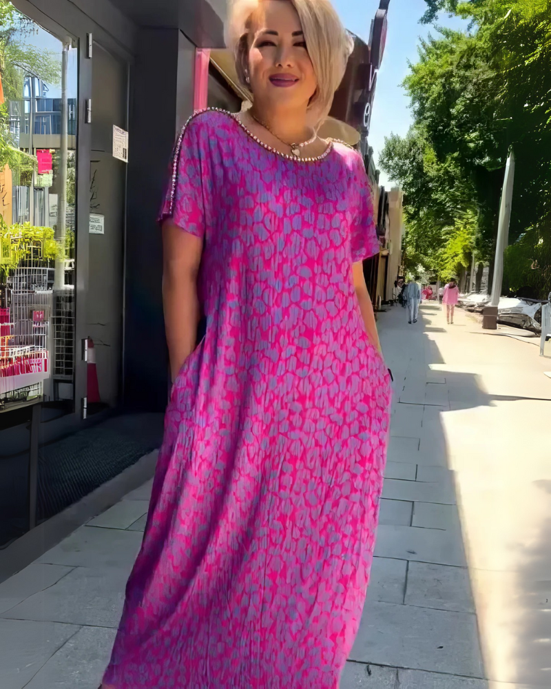 MONTI - ELEGANT PRINTED DRESS