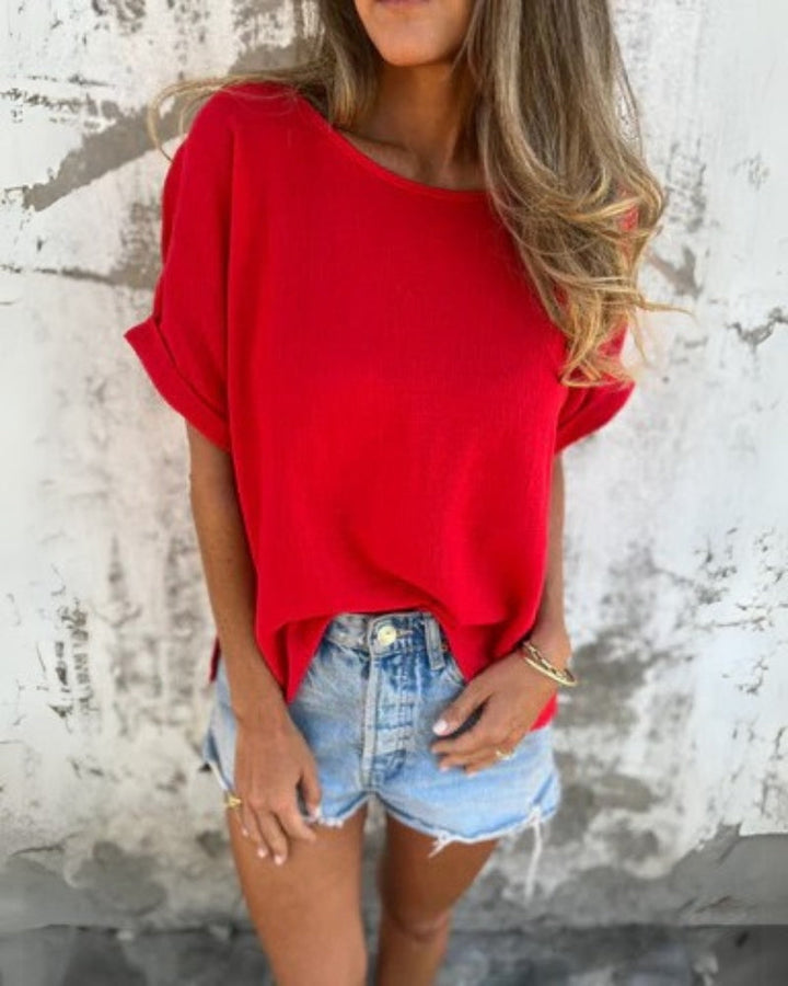 VERONA - BOHO LOOSE TOP