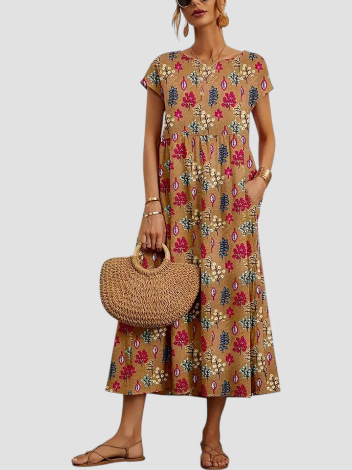 DALIA™|LIGHT FLORAL DRESS