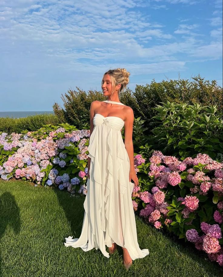 Nyra | Seabreeze Ruffle Gown