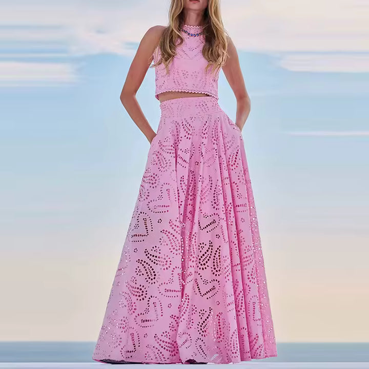 Sydney Luxe | Azzurra Elegance Skirt & Top Set