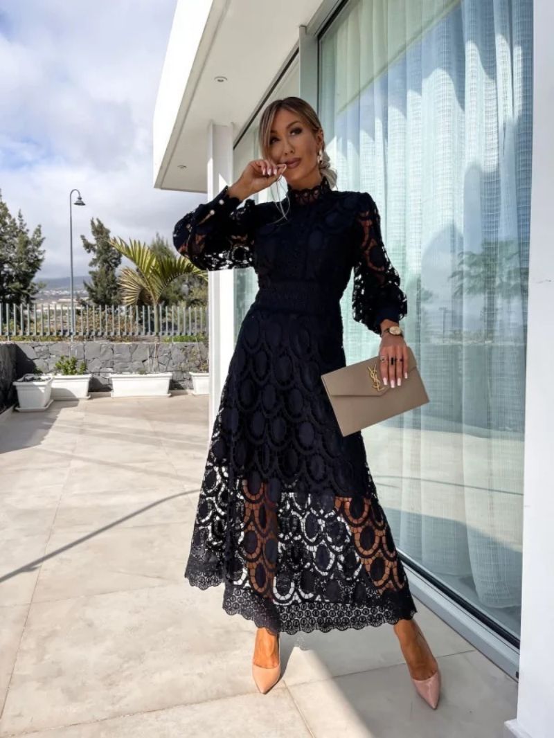 Liza - Enchanting Lace Evening Dress