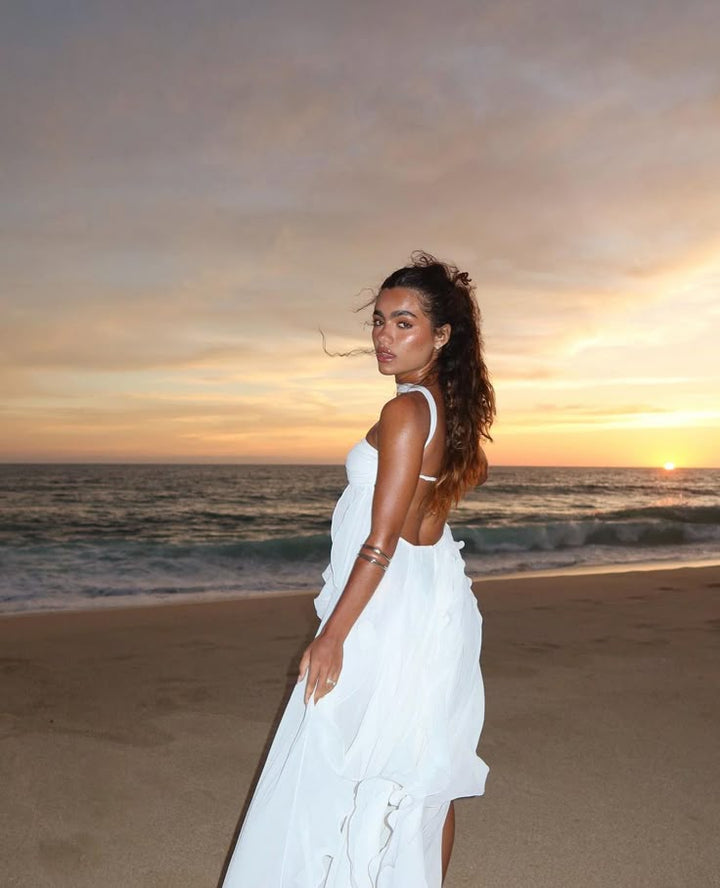 Nyra | Seabreeze Ruffle Gown