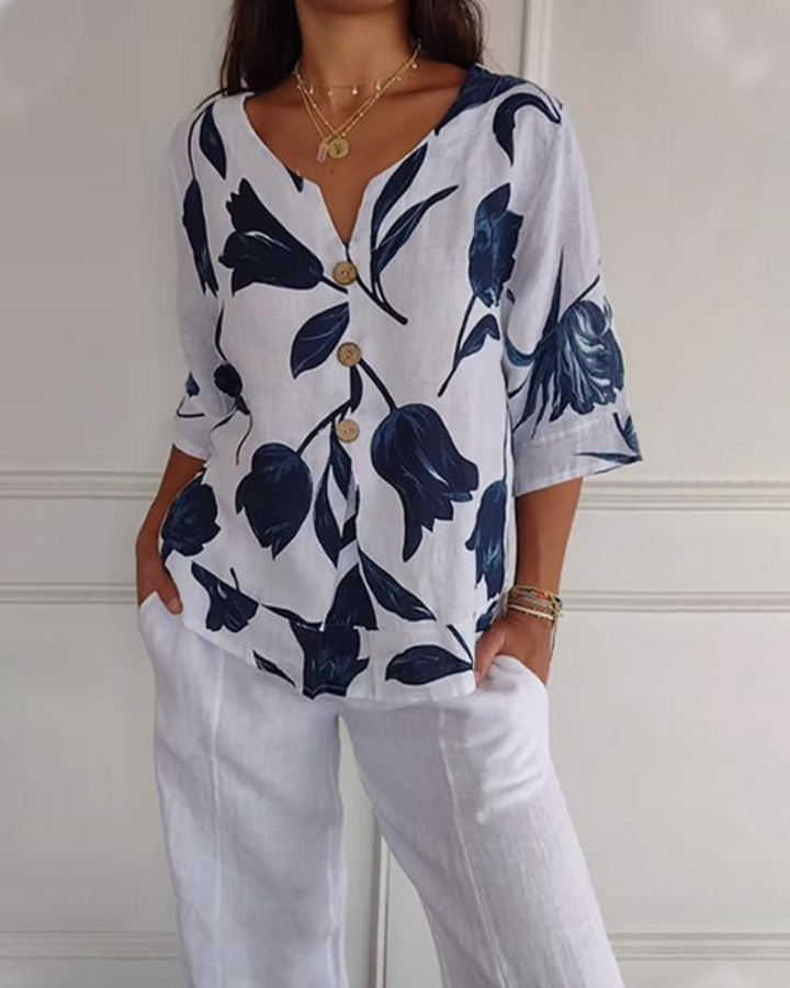 ELISA - Casual Cotton Shirt