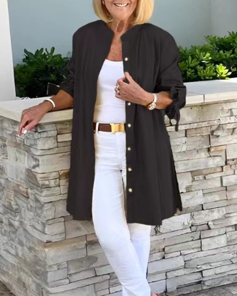 CHERISH - COTTON AND LINEN SHIRT