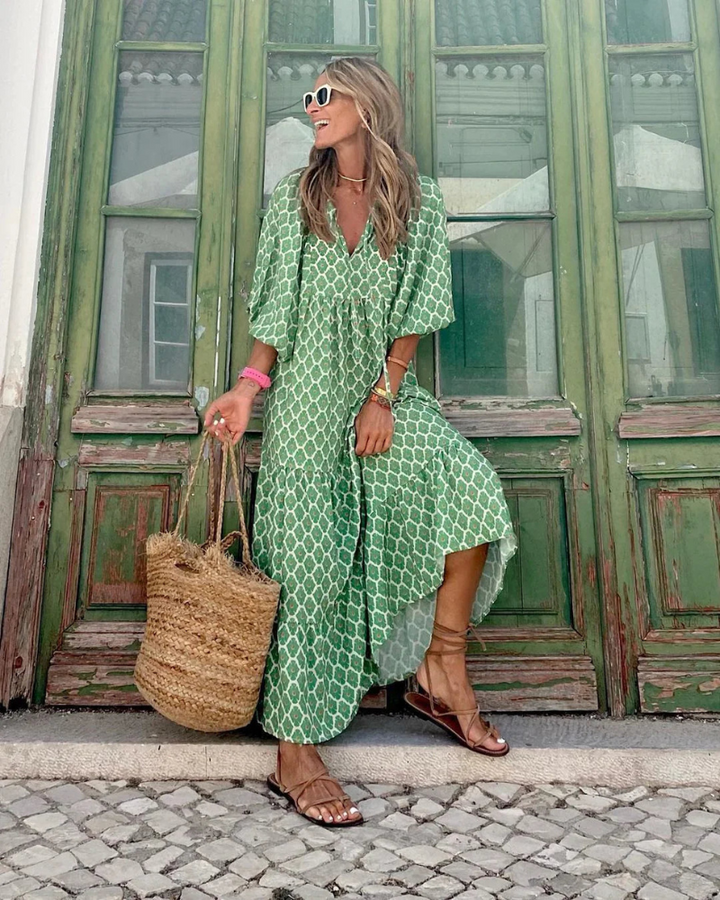 SANDY - LONG, COMFORTABLE, AND TRENDY DRESS