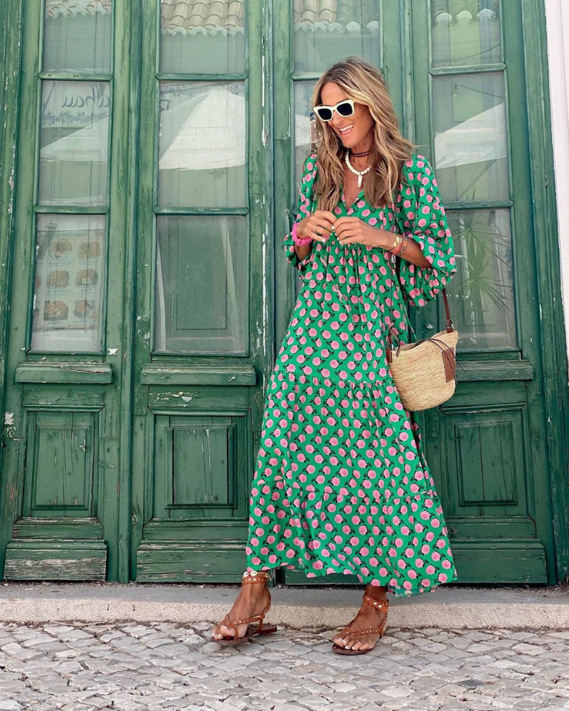 SANDY - LONG, COMFORTABLE, AND TRENDY DRESS