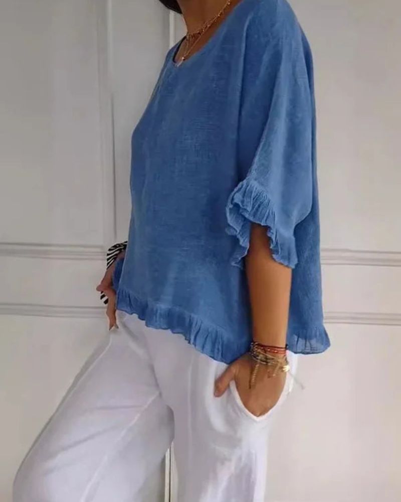 NABILA - ELEGANT LINEN SHIRT