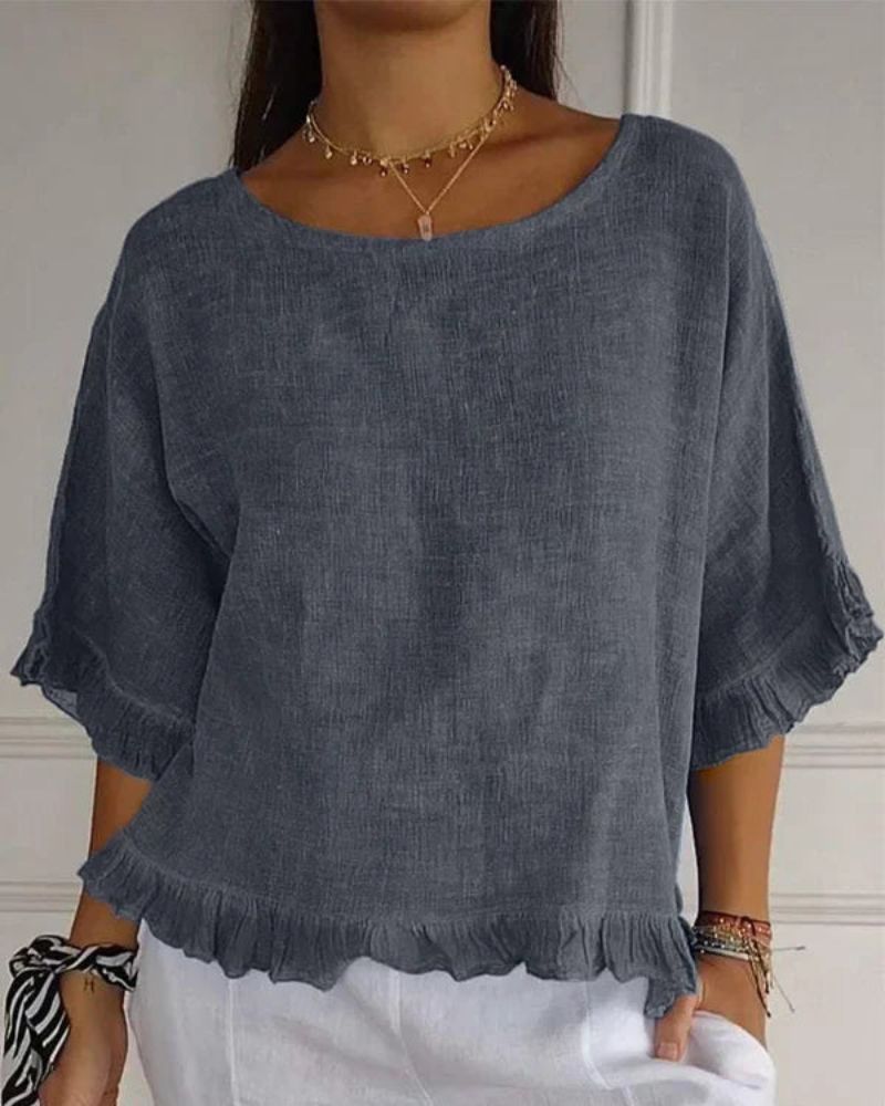 NABILA - ELEGANT LINEN SHIRT
