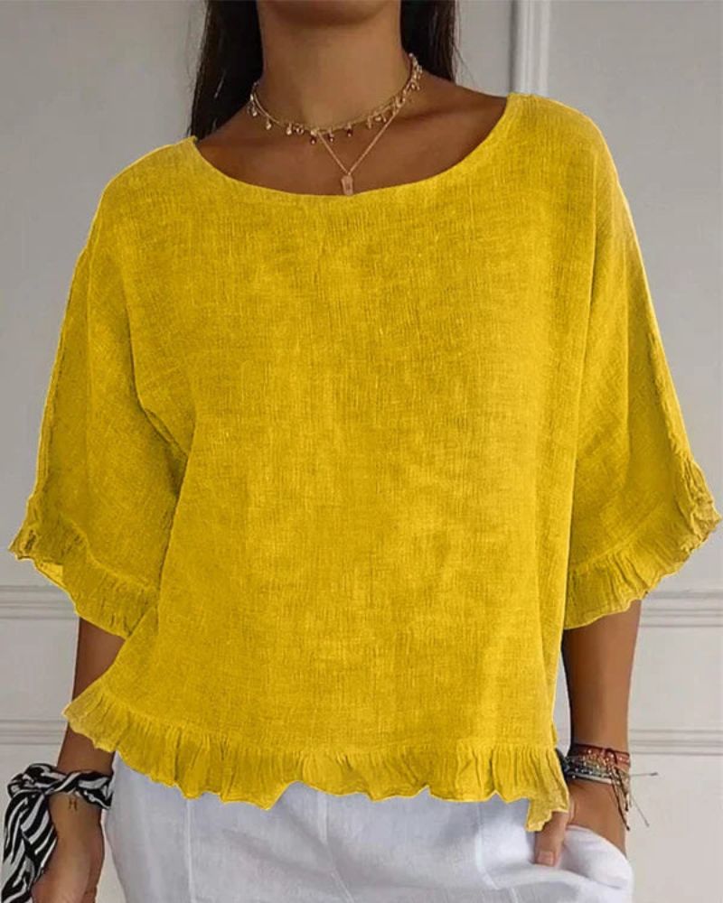 NABILA - ELEGANT LINEN SHIRT