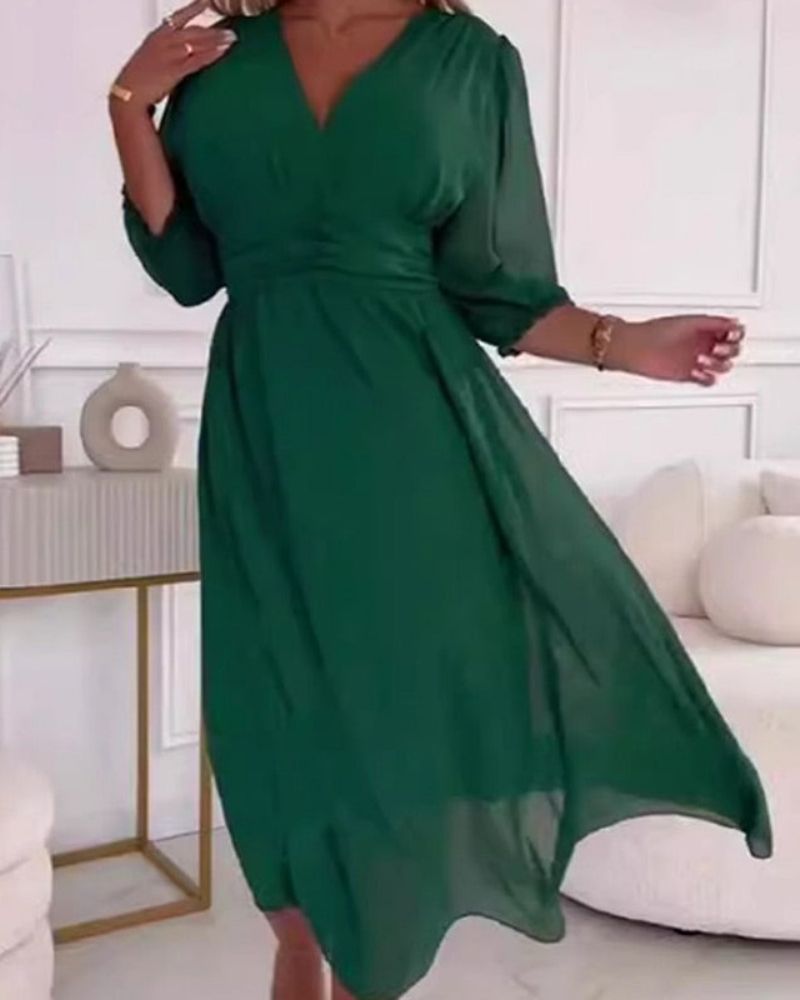 SOLANA – Lightweight Summer Muslin Dress