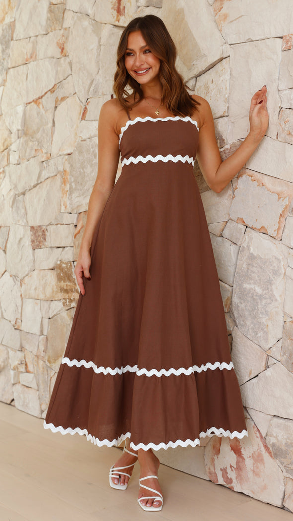 Carolina - Long Strap Dress