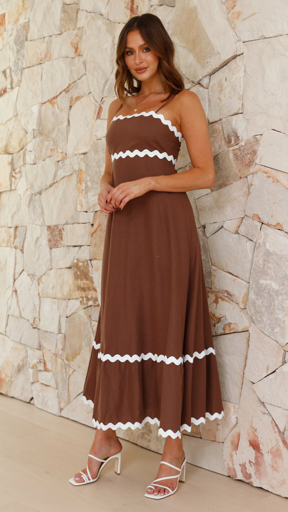 Carolina - Long Strap Dress