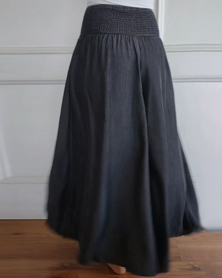 DANSA - COMFORTABLE PANTS WITH ELASTIC WAISTBAND