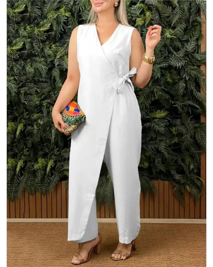 DERESA - VERSATILE JUMPSUIT WITH ADJUSTABLE WAIST