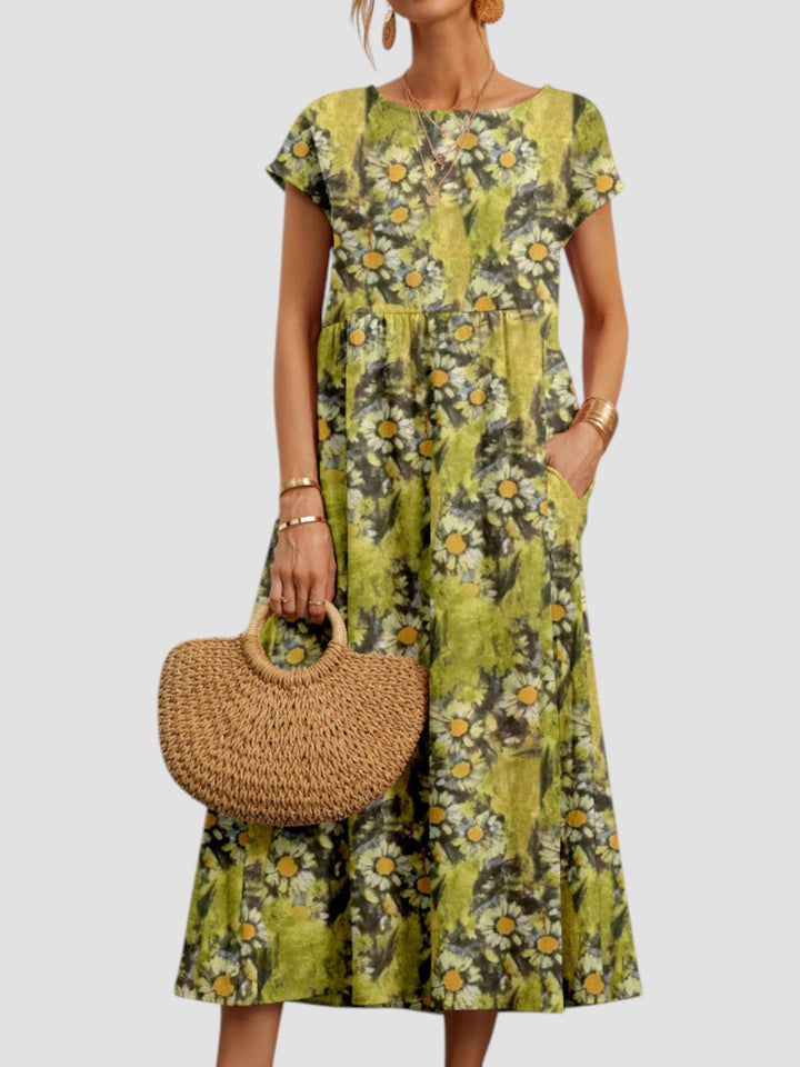 DALIA™|LIGHT FLORAL DRESS