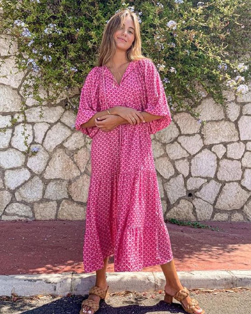SANDY - LONG, COMFORTABLE, AND TRENDY DRESS