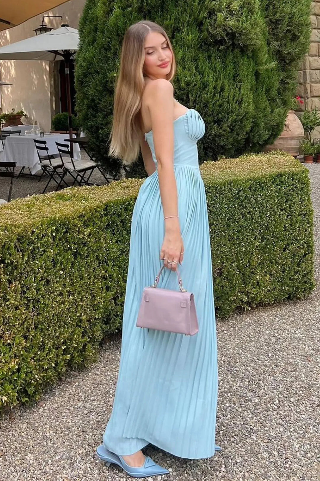 Mabli | Elegant Pleated Dress