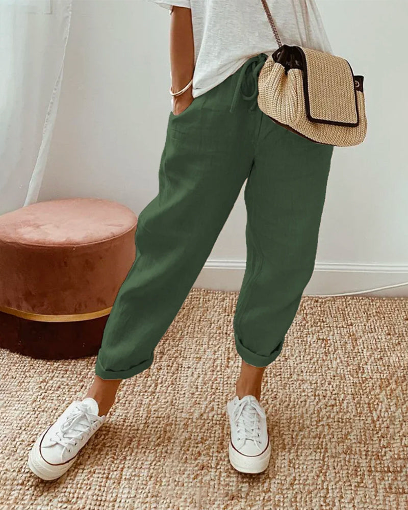 BALI - ELEGANT COTTON PANTS