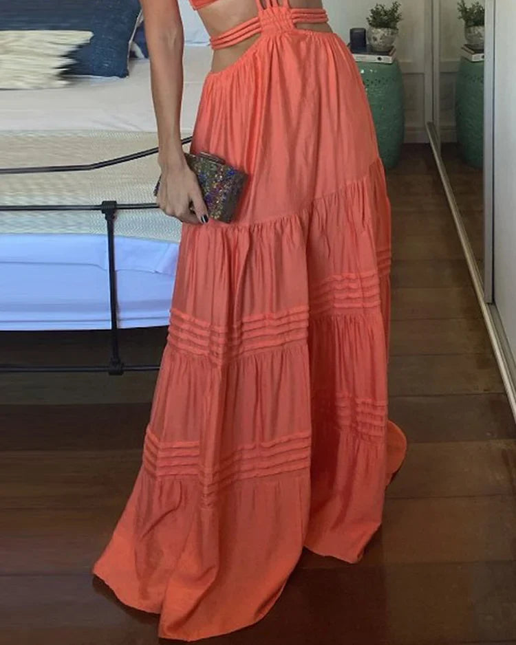 Sydney Luxe Boutique | Siena Cutout Maxi Dress