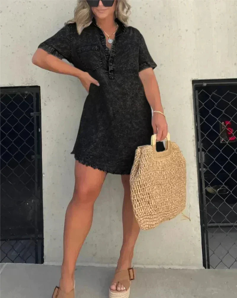 Vera - Jean Nightgown Dress