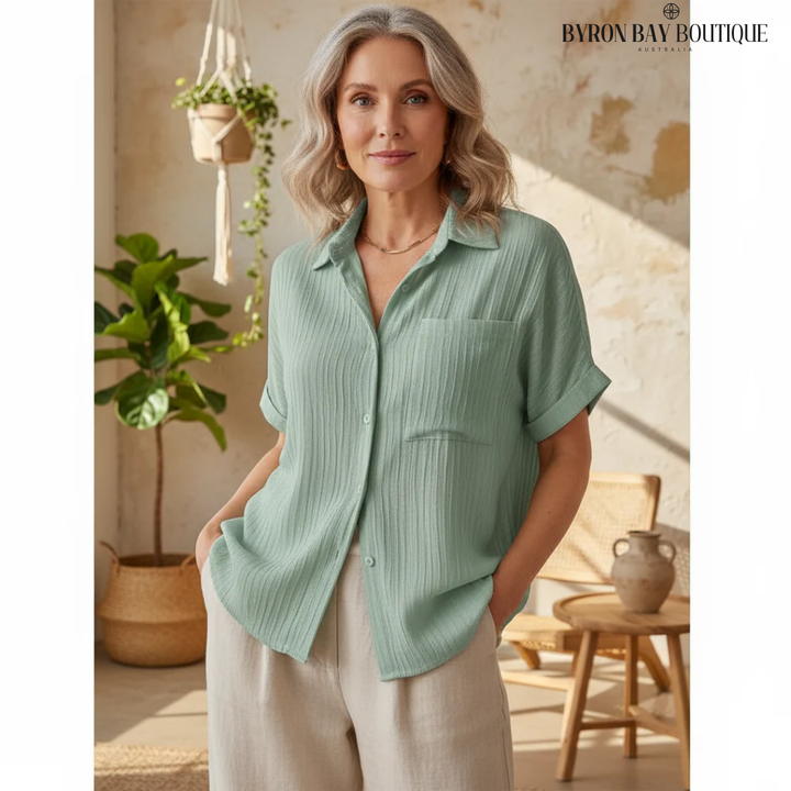 Norelia - Relaxed Textured Top