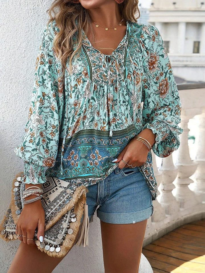 Luma - Summer Floral Top