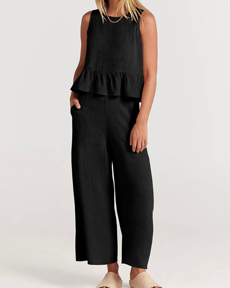 Roxanne - Chic Ruffled Set