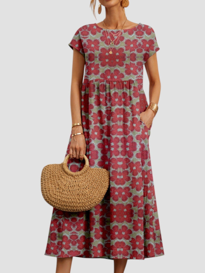 DALIA™|LIGHT FLORAL DRESS
