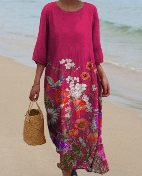 Adeleine – Flowy Ethnic Dress