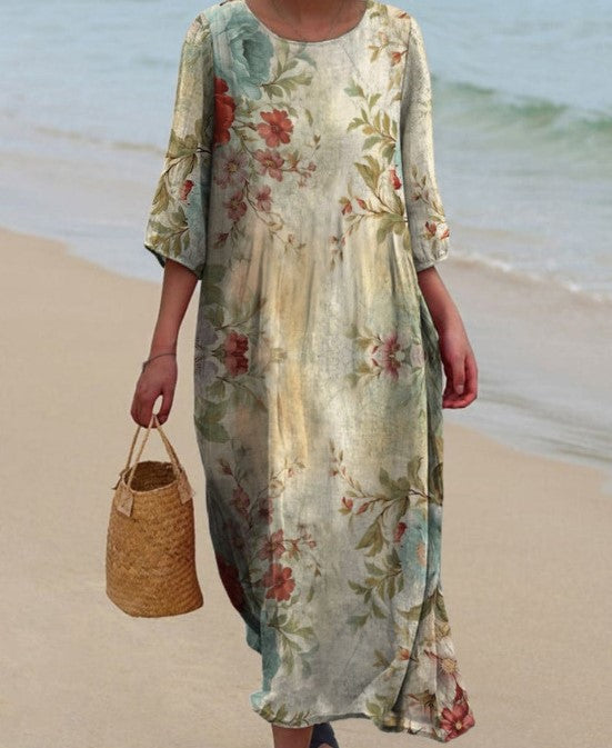 Adeleine – Flowy Ethnic Dress