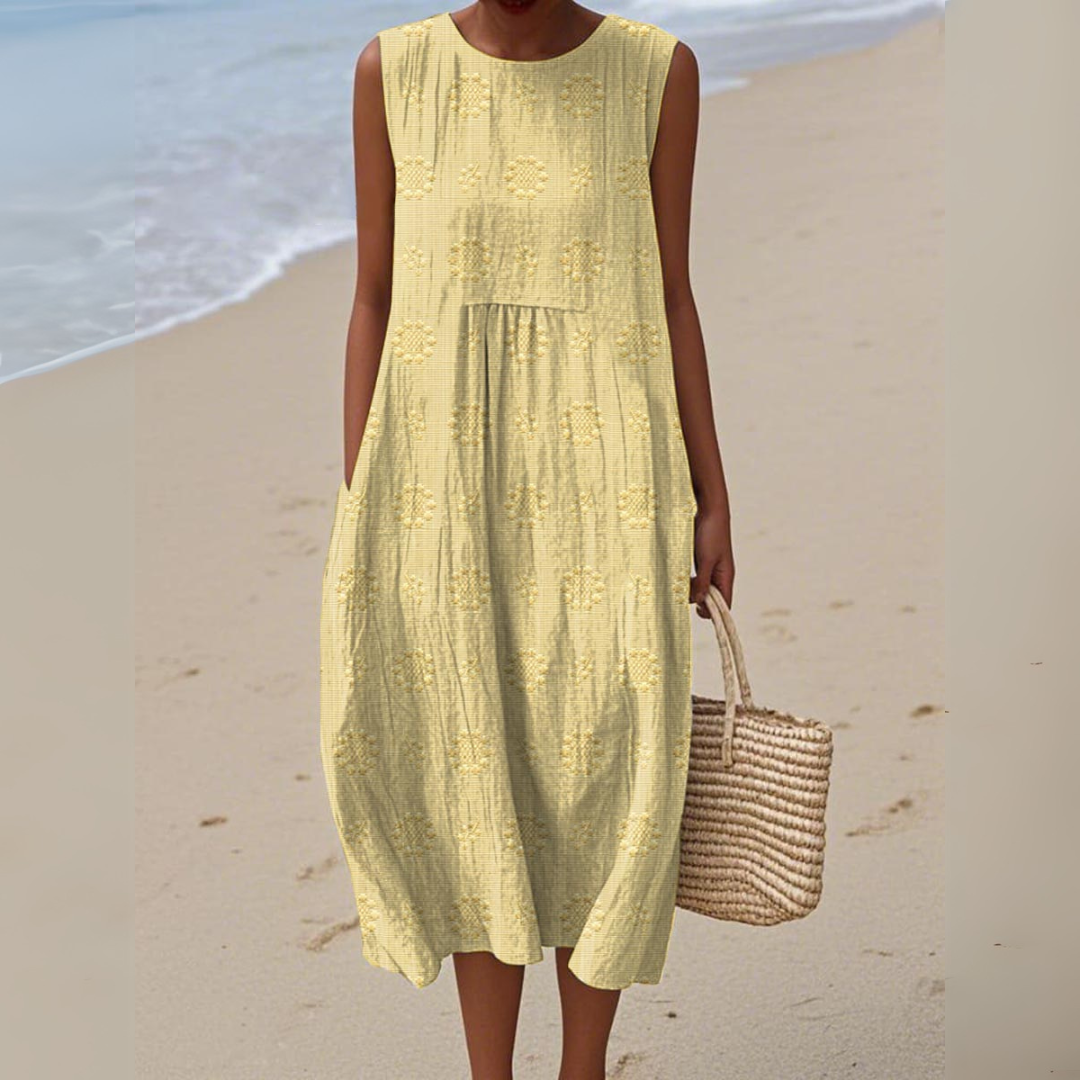 ARIANNA™|EMBROIDERED SUMMER DRESS