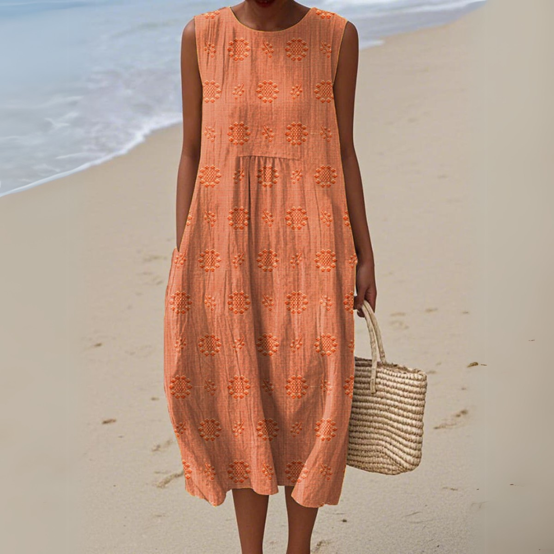 ARIANNA™|EMBROIDERED SUMMER DRESS