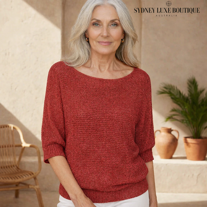 Zaphina - Relaxed Knit Top