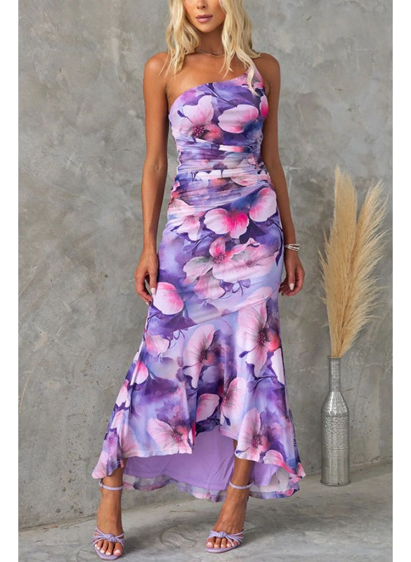 Sydney Luxe | Elara Watercolour Maxi Dress