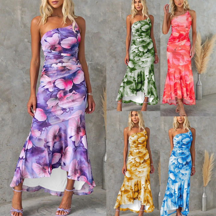 Sydney Luxe | Elara Watercolour Maxi Dress