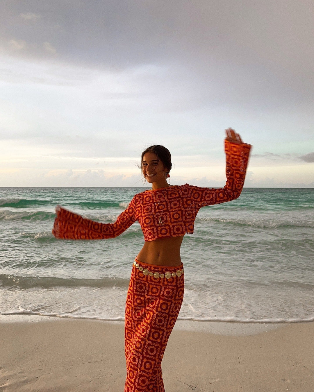 Saskia | Cheerful Knitwear Set