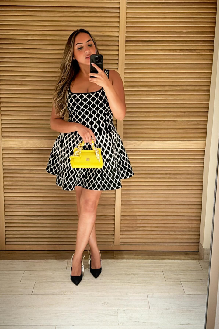 Heloise | Sleeveless A-Line Mini Dress