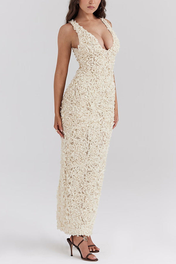 Sianwen | Exquisite Floral Gown
