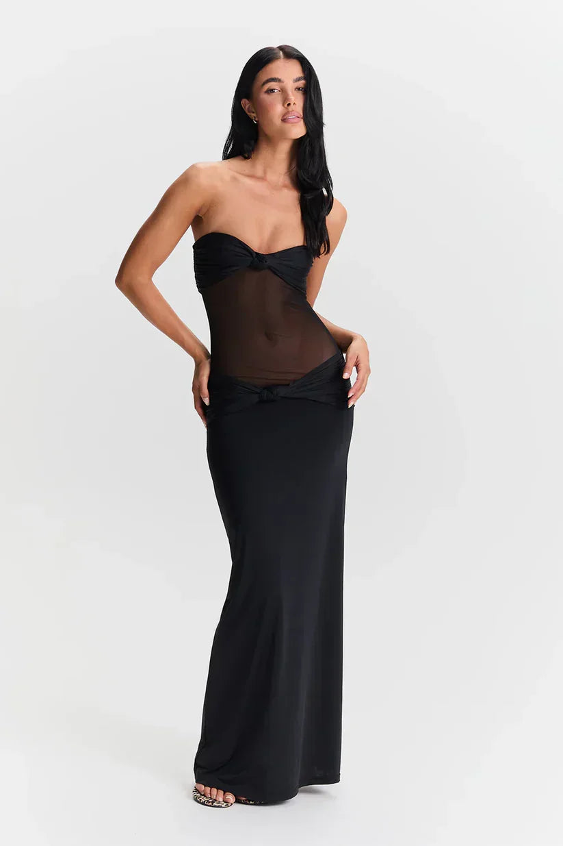 Thalia | Sultry Sheer Gown