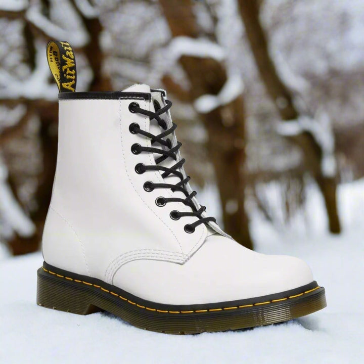 Lace-up Leather Boots