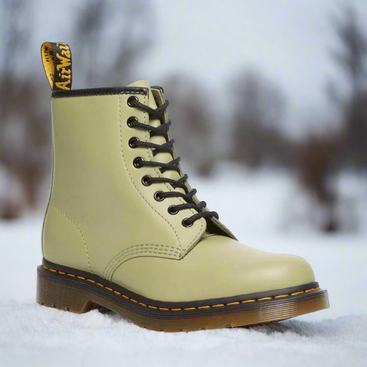 Lace-up Leather Boots
