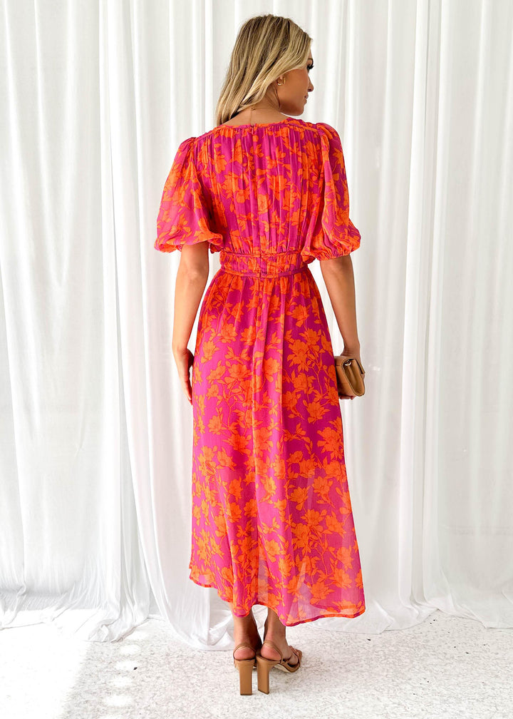 Clara | Long Floral Spring Dress