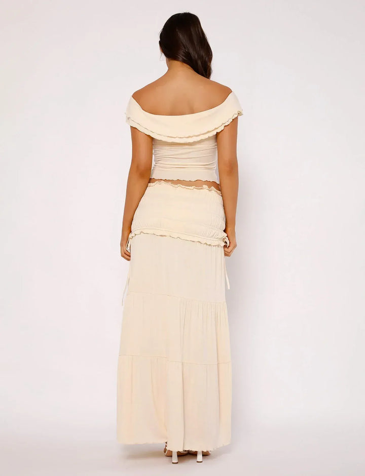 Gwyneira | Pearlveil Maternity Gown